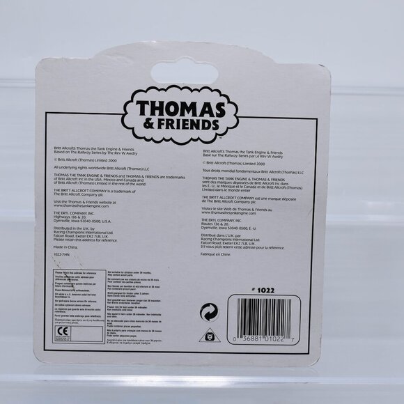 Percy 6 Green Engine ERTL Diecast Thomas & Friends Wooden Railway Train 2000 New - Picture 12 of 12